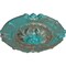 Ekena Millwork Southampton Ceiling Medallion, Hand-Painted Copper Green Patina, 16 1/2"OD x 2 3/8"P CM16SOCGS - alternate 3